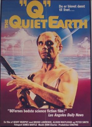 The Quiet Earth - Danish Movie Poster (thumbnail)