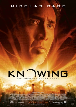 Knowing - German Movie Poster (thumbnail)