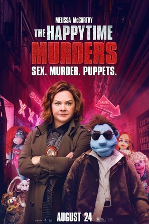 The Happytime Murders - Theatrical movie poster (thumbnail)