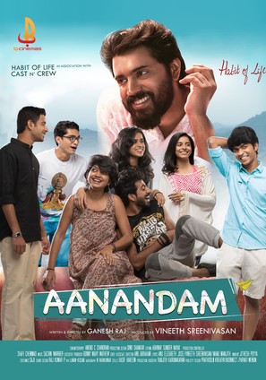 Aanandam - Indian Movie Poster (thumbnail)
