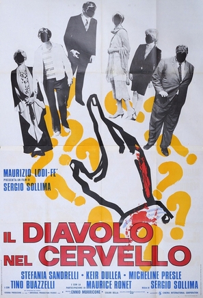Il diavolo nel cervello - Italian Movie Poster (thumbnail)