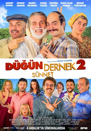 D&uuml;g&uuml;n Dernek 2: S&uuml;nnet - Turkish Movie Poster (thumbnail)