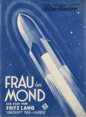 Frau im Mond - German poster (thumbnail)