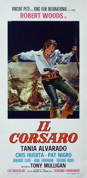 Il corsaro - Italian Movie Poster (thumbnail)