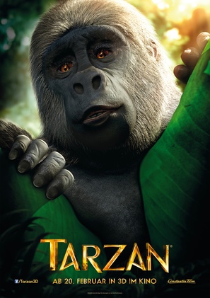 Tarzan - German Movie Poster (thumbnail)