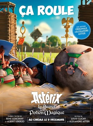 Ast&eacute;rix: Le secret de la potion magique - French Movie Poster (thumbnail)