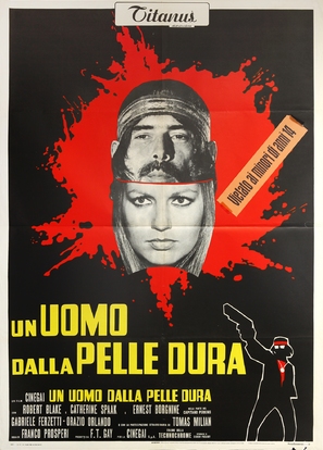Un uomo dalla pelle dura - Italian Movie Poster (thumbnail)