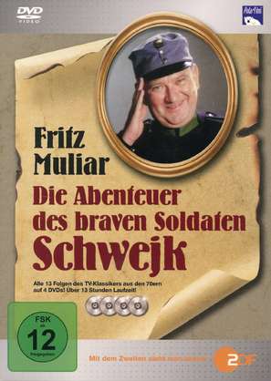 &quot;Die Abenteuer des braven Soldaten Schwejk&quot; - German DVD movie cover (thumbnail)