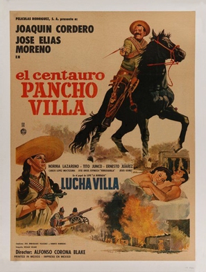 El centauro Pancho Villa - Mexican Movie Poster (thumbnail)