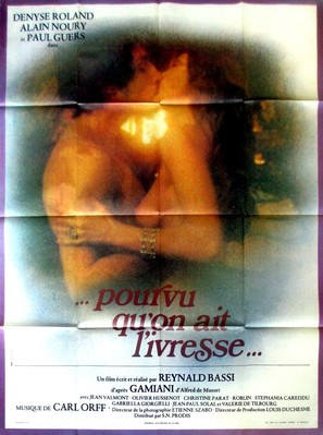 Pourvu qu&#039;on ait l&#039;ivresse - French Movie Poster (thumbnail)