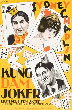 King, Queen and Joker - Swedish Movie Poster (thumbnail)