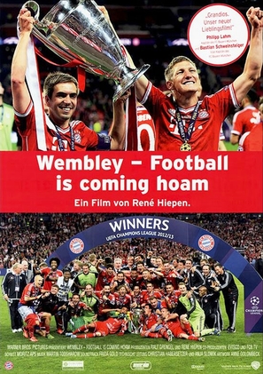 Wembley - Football Is Coaming Hoam - German Movie Poster (thumbnail)