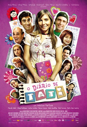 O Di&aacute;rio de Tati - Brazilian Movie Poster (thumbnail)