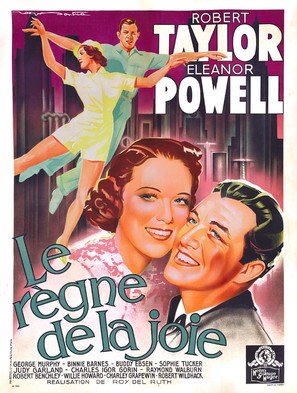 Broadway Melody of 1938 - French Movie Poster (thumbnail)
