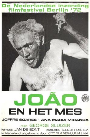 Jo&atilde;o en het mes - Dutch Movie Poster (thumbnail)