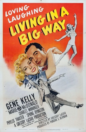 Living in a Big Way - Movie Poster (thumbnail)