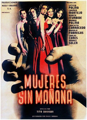 Mujeres sin ma&ntilde;ana - Mexican Movie Poster (thumbnail)