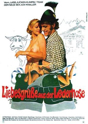 Liebesgr&uuml;&szlig;e aus der Lederhos&#039;n - German Movie Poster (thumbnail)