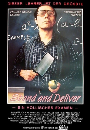 Stand and Deliver - German Movie Poster (thumbnail)