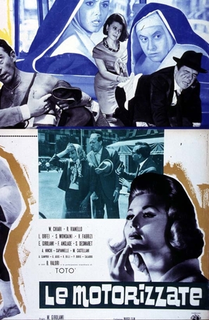 Le motorizzate - Italian Movie Poster (thumbnail)