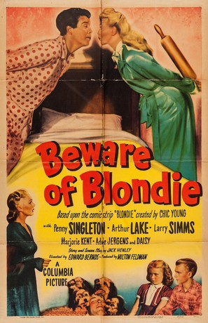 Beware of Blondie - Movie Poster (thumbnail)