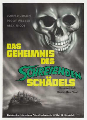 The Screaming Skull - German Movie Poster (thumbnail)
