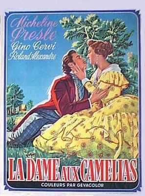 La dame aux cam&eacute;lias - French Movie Poster (thumbnail)