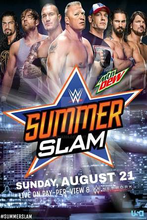 WWE Summerslam - Movie Poster (thumbnail)