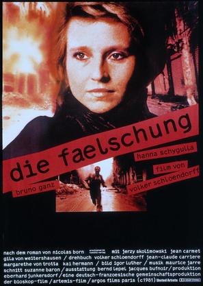F&auml;lschung, Die - German Movie Poster (thumbnail)