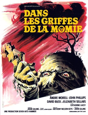 The Mummy&#039;s Shroud - French Movie Poster (thumbnail)