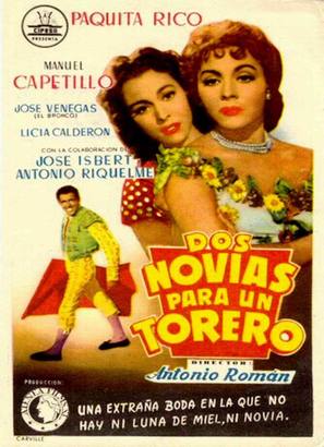 Dos novias para un torero - Spanish Movie Poster (thumbnail)