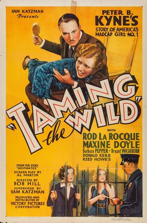 Taming the Wild - Movie Poster (thumbnail)
