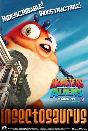 Monsters vs. Aliens - Movie Poster (thumbnail)