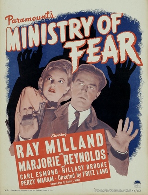 Ministry of Fear - Movie Poster (thumbnail)