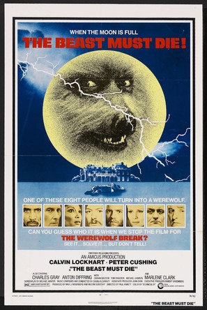The Beast Must Die - Movie Poster (thumbnail)