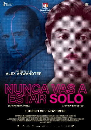 Nunca vas a estar solo - Chilean Movie Poster (thumbnail)