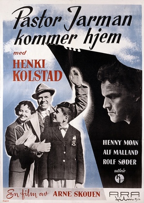 Pastor Jarman kommer hjem - Norwegian Movie Poster (thumbnail)