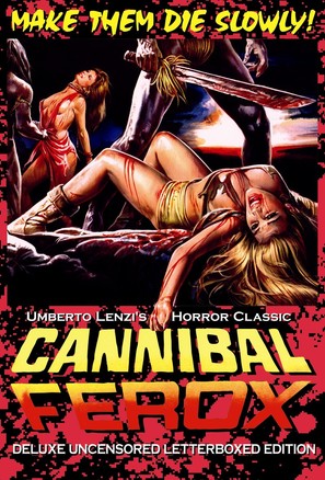 Cannibal ferox - DVD movie cover (thumbnail)