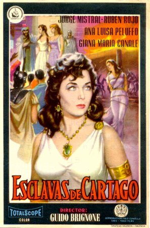 Schiave di Cartagine, Le - Spanish Movie Poster (thumbnail)