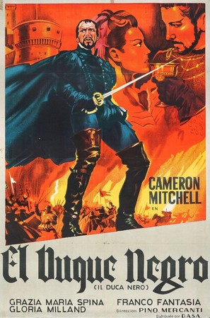 Il duca nero - Argentinian Movie Poster (thumbnail)