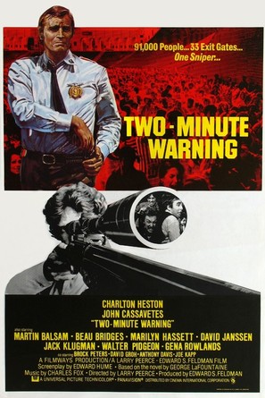 Two-Minute Warning - British Movie Poster (thumbnail)