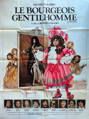 Le bourgeois gentilhomme - French Movie Poster (thumbnail)