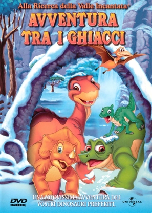 The Land Before Time VIII: The Big Freeze - Italian DVD movie cover (thumbnail)