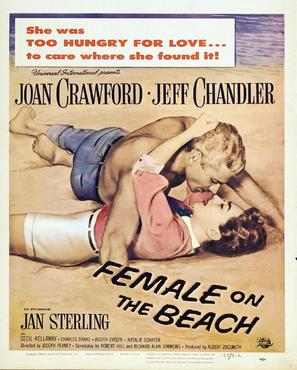 Female on the Beach - Movie Poster (thumbnail)