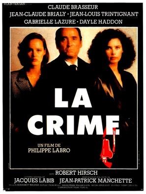 La crime - French Movie Poster (thumbnail)