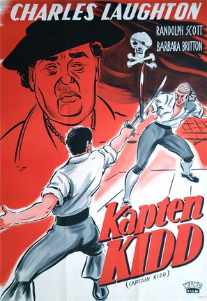 Captain Kidd - Swedish Movie Poster (thumbnail)