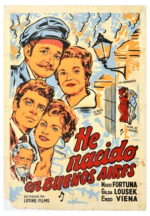 He nacido en Buenos Aires - Argentinian Movie Poster (thumbnail)