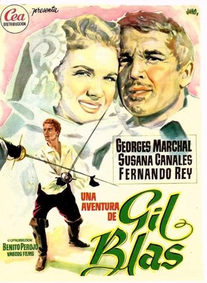 Una aventura de Gil Blas - Spanish Movie Poster (thumbnail)