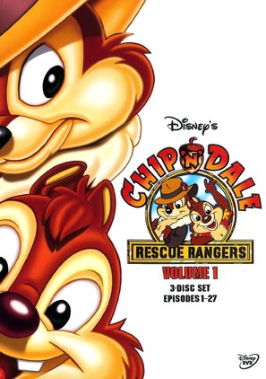 &quot;Chip &#039;n Dale Rescue Rangers&quot; - DVD movie cover (thumbnail)