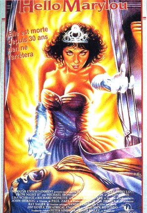 Hello Mary Lou: Prom Night II - French VHS movie cover (thumbnail)